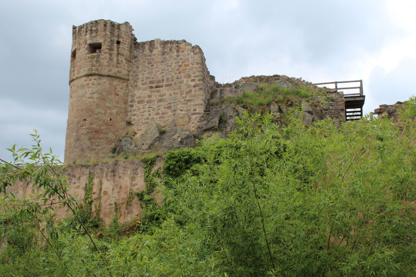 Chateau Hohlandsbourg Turm