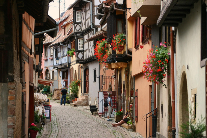 Eguisheim bunte Gasse