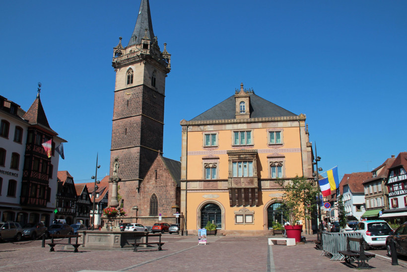 Obernai Marktplatz