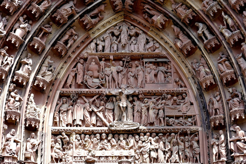 Straßburg Münster Fassade