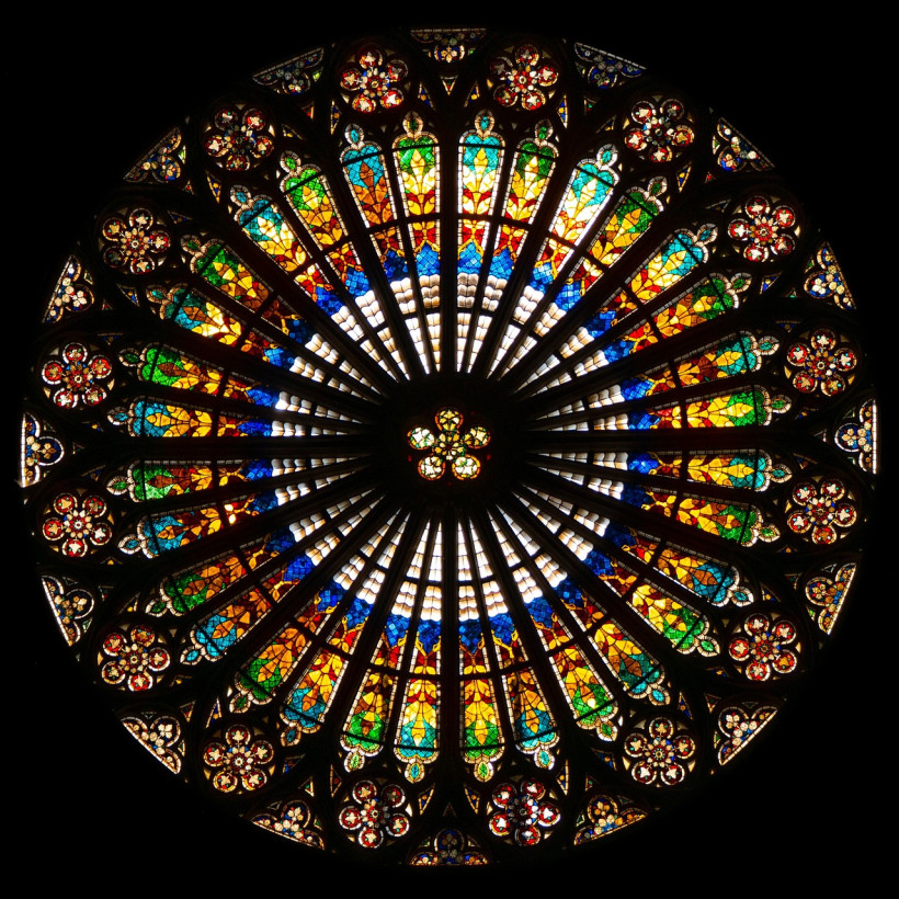 Straßburg Münster Rosette